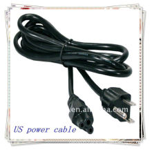 BRAND NEW PREMIUM Black 3 prongs US power cable for PC